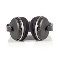 Nedis Draadloze TV-Koptelefoon | RF | Over-Ear | Zilver / Zwart | 1 stuks - HPRF210BK HPRF210BK - thumbnail