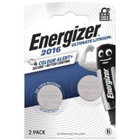 Energizer Knoopcel CR2016 3 V 2 stuk(s) 90 mAh Lithium E304205800 - thumbnail