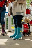 Kinderlaars mini pvc blauw 30 - thumbnail