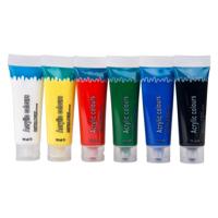 Acrylverf in Tube, 6st. - thumbnail