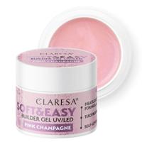 Claresa keratine soft & easy builder gel blinking pink 45gr. - thumbnail