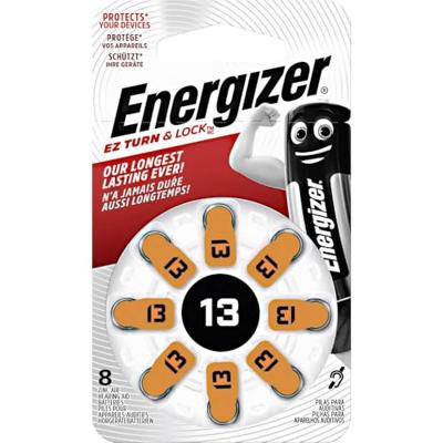 Energizer Knoopcel ZA13 1.4 V 8 stuk(s) 280 mAh Zink-lucht Hearing Aid PR48