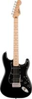 Squier Sonic Stratocaster HSS MN Black elektrische gitaar - thumbnail