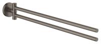 Grohe Handdoekhouder Essentials 44 cm Hard Graphite Geborsteld - thumbnail