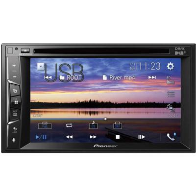 Pioneer AVH-A3200DAB Autoradio met scherm dubbel DIN DAB+ tuner, Bluetooth handsfree, Aansluiting voor achteruitrijcamera Pioneer AVH-A3200DAB Autoradio met scherm dubbel DIN DAB+ tuner, Bluetooth handsfree, Aansluiting voor achteruitrijcamera