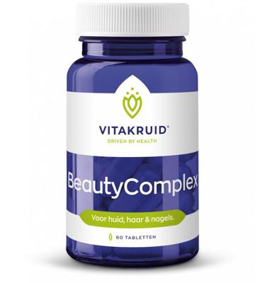 Vitakruid BeautyComplex met Keratine Hyaluronzuur & biotine 60 Tabletten
