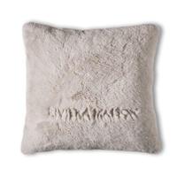 Rivièra Maison Rivièra Maison Furfinity Cushion Zand 50x50 cm - thumbnail