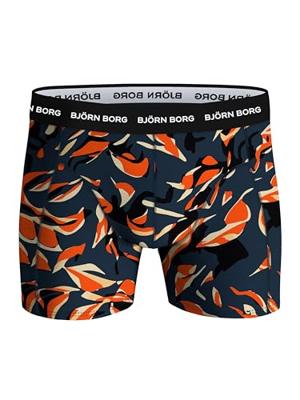 5-Pack heren boxershorts - Orange spots - Katoenen mannen onderbroeken - S - Onderbroek heren heren - Ondergoed heren heren - S - Onderbroek heren -