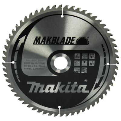 Makita Accessoires Afkortzaagblad | Hout | 255x30x60T 5G - B-32792