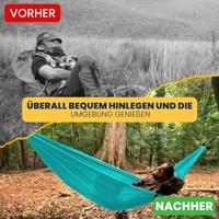 Ticket to the Moon Compact hangmat Turquoise - thumbnail