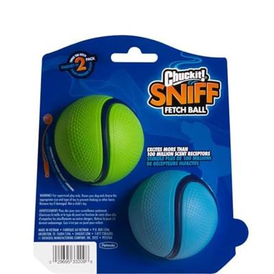 Chuckit sniff fetch bal combo pindakaas & bacon