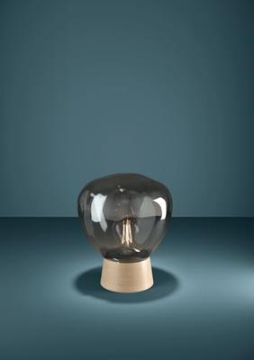 Stars of Light TafellampMagacela hout met smoke glas - 390321