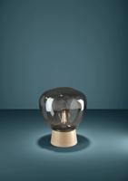 Stars of Light TafellampMagacela hout met smoke glas - 390321 - thumbnail