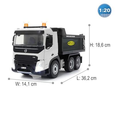 Jamara 1/20 Dump truck Volvo FMX Meiller