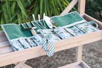 Gereedschapshouders Home ESPRIT Tuin Tape Wit Groen 54 x 29 x 6 cm - thumbnail