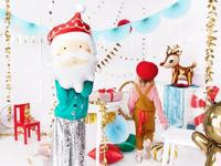 Folieballon Kerstman (37x60cm) - thumbnail