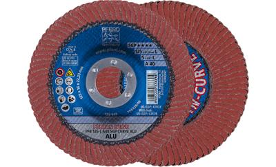 PFERD TOOLS 67689068 A Sgp Curve Alu Lamellenschijf Diameter 125 mm Boordiameter 22.23 mm 10 stuk(s)