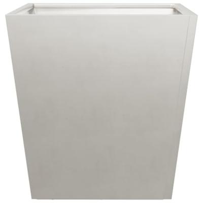 VidaXL Plantenbakken 2 st 40x40x40 cm roestvrij staal