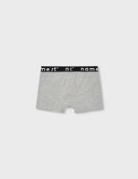 Name it 3-pak jongens boxershorts - Basic - Katoenen jongens onderbroeken - Zwart - Grijs - Donkerblauw - thumbnail