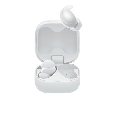 Sony LinkBuds Fit - Draadloze Noise Cancelling oordopjes - de hele dag comfortabel, Hi-Res audio, omgevingsgeluidmodus, 21 uur batterijduur, multipoint-verbinding, werkt met iOS en Android - Wit