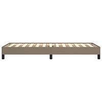 Bedframe stof taupe 80x200 cm - thumbnail