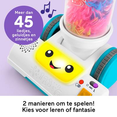 Fisher-Price Leerplezier Lachen & Leren 2-in-1 stofzuiger