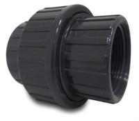 pvc 3-delige koppeling 1.1/4" bi/bi 10 bar - thumbnail