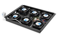 Digitus DN-19 FAN-6-SRV-B 19 inch 6 x Ventilator voor patchkast 1 HE Zwart - thumbnail