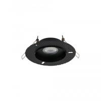 Lyora Trimless inbouwspotEcho zwart IP54 - 8372 - thumbnail