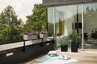 LECHUZA BALCONERA Plantenpot Vrijstaand Polypropyleen (PP) Beige Binnen/buiten - thumbnail