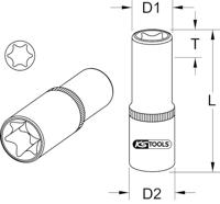 KS Tools 9182406 9182406 Verwisselbare kop - thumbnail