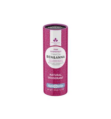 Ben & Anna Deodorant in papiertube - pink grapefruit - 40 gram