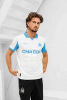 Olympique Marseille Thuisshirt Senior 2025/2026 - Maat L - Kleur: LichtblauwWit | Soccerfanshop - thumbnail