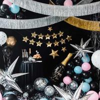 Folieballon Happy New Year Champagne Fles (27x88cm) - thumbnail