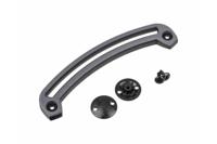 Ortlieb Reserveonderdeel Elliptische rail QL2.1 haken - Zwart - thumbnail
