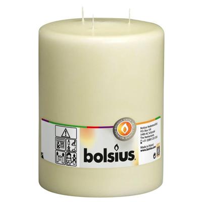 Bolsius stompkaars mammoet 15x20 cm ivoor