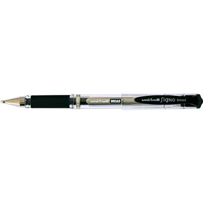 Uni-ball roller Signo Broad brede punt, zwart