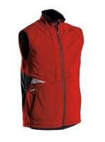 DASSY bodywarmer fusion rood/zwart l - thumbnail