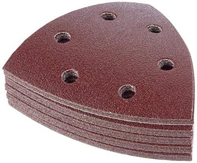 Bosch Accessories 2607019490 Deltaschuurpapier Met klittenband, Geperforeerd Korrelgrootte (num) 120 Hoekmaat 93 mm 25 stuk(s) - thumbnail