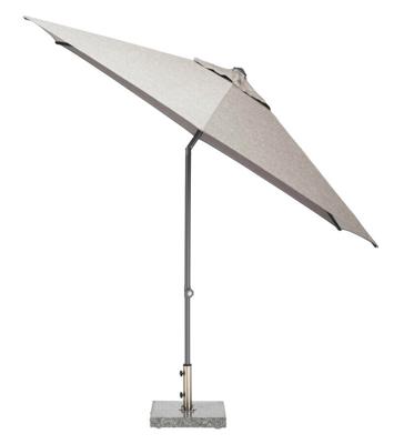 Kettler Easy push parasol 300cm rond grijs