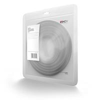 LINDY 47490 RJ45 Netwerkkabel, patchkabel CAT 6 U/UTP 0.30 m Grijs 1 stuk(s) - thumbnail