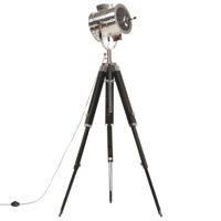 Vloerlamp driepoot 165 cm massief mangohout - thumbnail