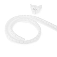 Nedis CMSW1922WT200 Kabelmanagement Sleeve 2.00 M 1 Stuks Maximale Kabeldikte: 22 Mm Pe Wit - thumbnail