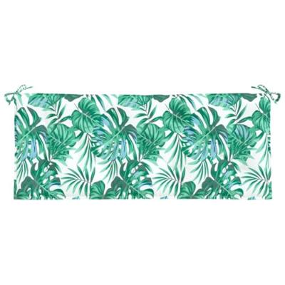 VidaXL Tuinbankkussen 120x50x7 cm oxford stof bladpatroon VidaXL Tuinbankkussen 120x50x7 cm oxford stof bladpatroon
