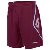 Stanno 420117 Pisa Short - Maroon-Sky Blue - L - thumbnail