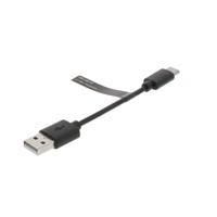 USB 2.0-Kabel | Type-C Male - A Male | 0,1 m | Zwart [CCGB60600BK01] - thumbnail