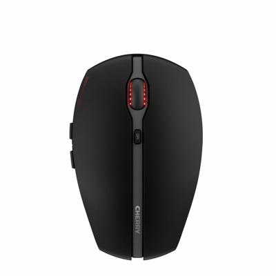 CHERRY Desktop GENTIX [EU/US] WL black US-Englisch mit EURO Symbol toetsenbord RF Draadloos Zwart