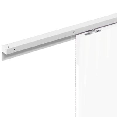 Beslagset schuifdeur 183 cm aluminiumlegering zilverkleurig - thumbnail