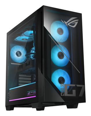 Asus Desktop PC ROG GM700 2.5 cm (1 inch) AMD Ryzen 7 9800X3D 5.2 GHz 32 GB RAM 2 TB SSD AMD AMD Radeon Graphics Nvidia NVIDIA GeForce RTX 5080 16 GB GDDR7