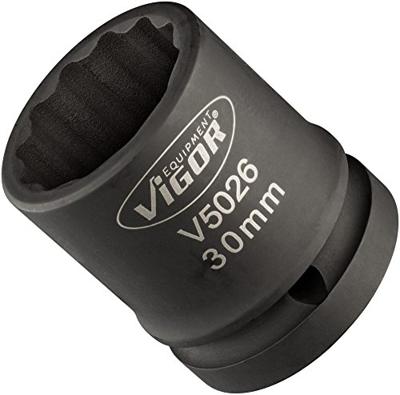 Vigor V5026 V5026 Buiten-dubbel-zeskantprofiel Slagadapter 30 mm 30 mm 3/4 (20 mm)
